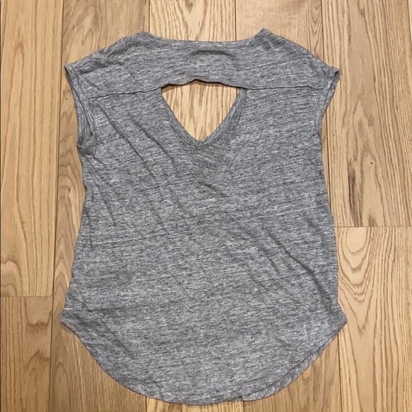 Chaser v-neck open back tank top - Picture 2 of 5